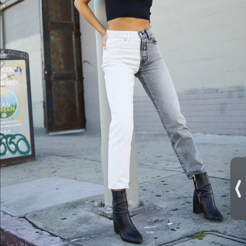 revice denim straight jeans